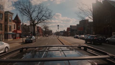 Great Time Lapse Video Of A Car Moving Thru A Town