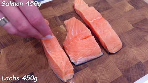 As simple as that! An easy recipe for seared salmon with lemon butter