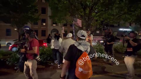 Leftists are eating each other outside the DNC 😂