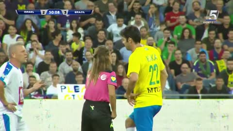 Ricardo Kaka and lovely ref