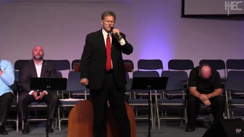 Pastor Carl Gallups Praying in Hebrew with English translation, in a Lord's Day worship service