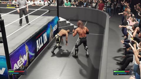 WWE 2K24 - AEW All in London Adam Page VS Ricochet