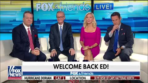 Ed Henry returns to 'Fox & Friends' after donating part of liver to sister