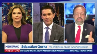 Kamala Cut, Copy, & Pasted Her Platform. Seb Gorka with Rob Schmitt & Mercedes Schlapp on NEWSMAX