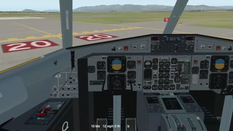 ATR 42 - Xplane 11.55 - Glacier Park International -