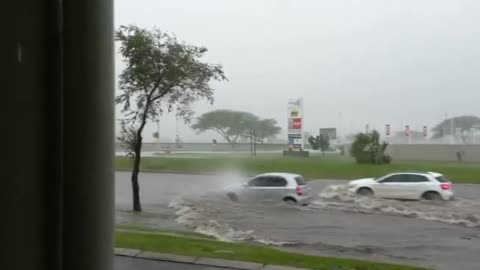 Severe weather today in Kwazulu-Natal , South Africa