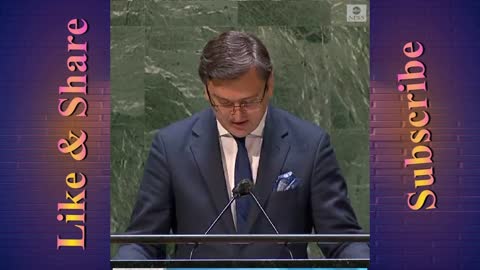 Ukraine's foreign minister calls on the U.N. to act on Russian aggression,