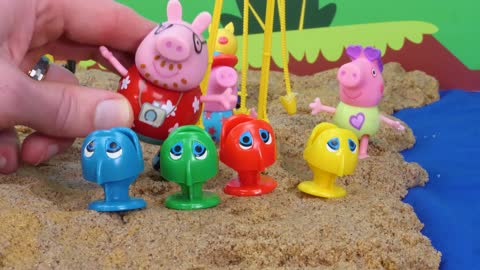 Peppa sand play