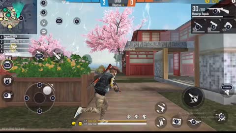 JUGANDO AL FREE FIRE