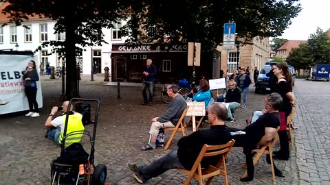 Osnabrück 13.09.21 Spaziergang : Die Reden Teil 2 : Mutter von 2 Kindern,