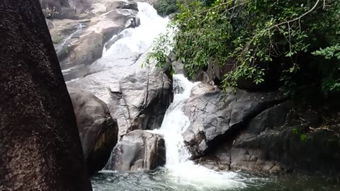 Waterfall in the beautiful forest