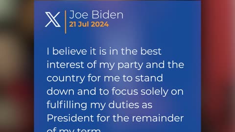 Biden drops out of presidential race, endorses Harris | Al Jazeera Newsfeed