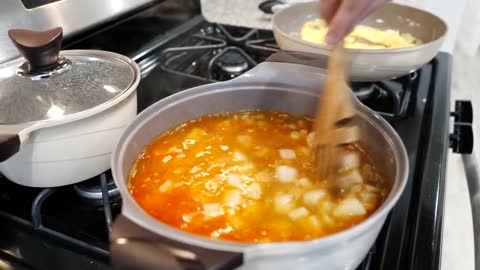 Breakfast menu - Mexican Breakfast Soup