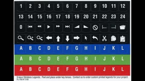 X-keys Shortcut maker Programmable Keypads and Keyboards 80 Key, XK 80 by X keys (01-20-2020)