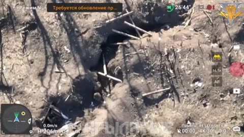 🛸🇷🇺 Russia Ukraine War | Russian FPV Drone Follows Ukrainian Soldier into Dugout and Explodes | RCF