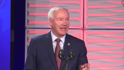 GO HOME!': CROWD BOOS ASA HUTCHINSON FOR SUGGESTING FELONY CONVICTION OF DONALD TRUMP