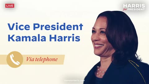 kamala bragging about her "people-powered campaign" again