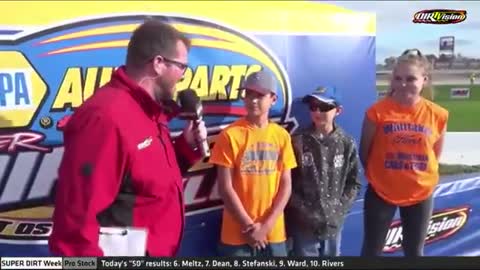 Kid Shouts "Let's Go Brandon" at Start of Race - SHOCKS Announcer