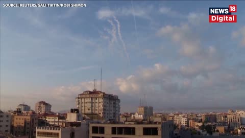 Israel Attack: Multiple Rockets fired from Gaza| Hamas