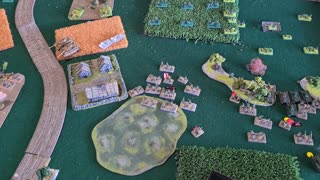 War Game Geek - Battle Report 8 - Late War 100 Pts - Russian vs German - FOW