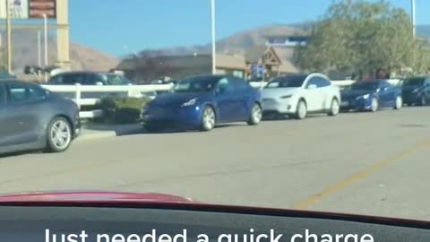 Get An Electric Car They Said... If You Want To Wait In Line For Hours In CA