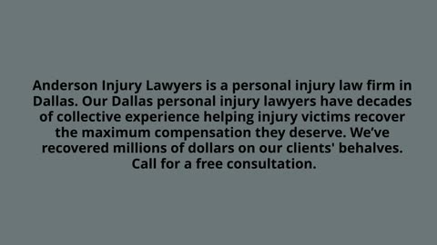 Dallas Car Accident Lawyer