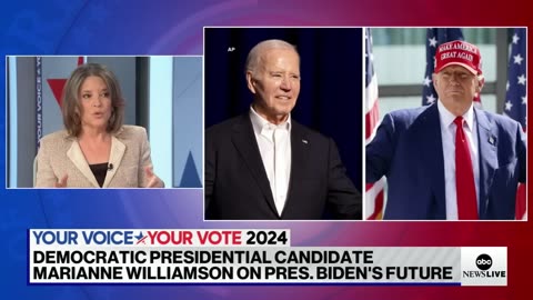 Marianne Williamson slams Democratic leadership amid concerns over Biden's age and cognitive health