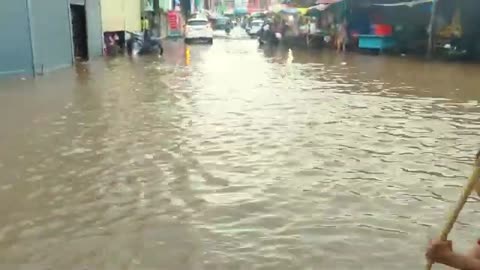 Remove that clogs drains after heavy rains