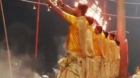 Ganga Aarti Varanasi India