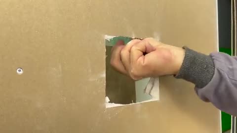 Repair Hole in Drywall in 5 Minutes