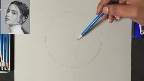 Draw A Head With An Angle By Loomis Method