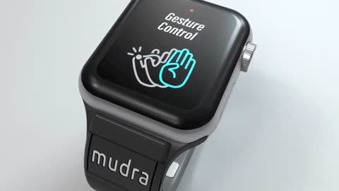 touch control Mudra Band Apple Watch