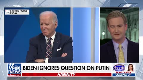 Biden dodges Doocy's question on Putin