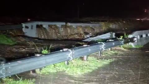 KZN Floods: Umhlali N2 north bridge has moved and dropped