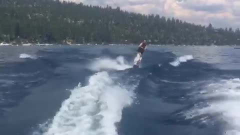 Collab copyright protection - wakeboarding slip fall fail