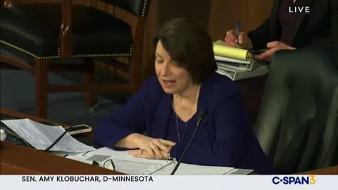 Sen. Klobuchar Asks Wray About Deep State Infiltration on Jan 6