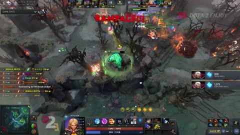 rampage dota2