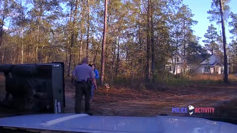 Dashcam Video Shows Deputy Saving a Boy Trapped Under ATV