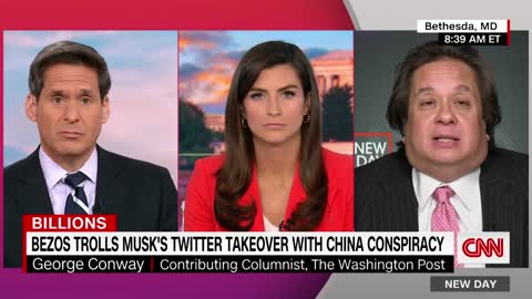 George Conway reacts to Marjorie Taylor Greene's text