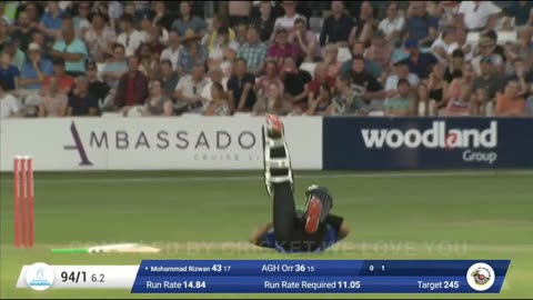 Mohammad Rizwan Smashing 66 Runs Highlights vs Essex - T20 Blast 2022 (50 off 19 Balls)