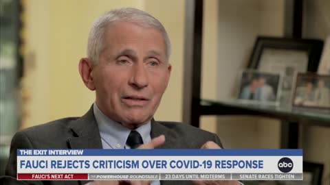 Fauci on Closing Schools: “I Had Nothing To Do With It!”