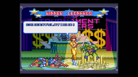 [SNES] Teenage Mutant Ninja Turtles Tournament Fighters #retrogaming #supernintendo #nedeulers