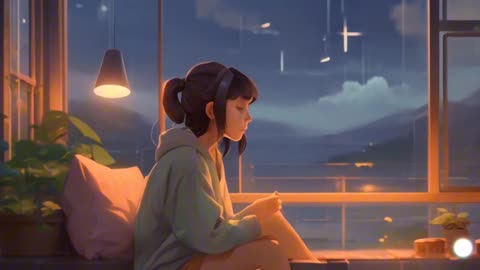 Chill Rainy Night Lofi Music to put you in a better mood