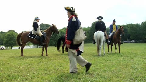 Continental Army Horseback