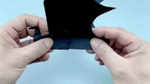 how to make bat from paper