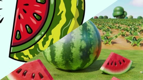 "Melodic Melon Magic: The Health Symphony of Watermelon! 🍉🎶"