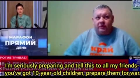 📺🇺🇦 Ukraine Russia War | Ukrainian TV Commentator Endorses Preparing 10-Year-Old Kids for War | RCF