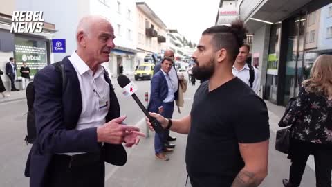 Avi Yemini CONFRONTS World Health Organization in Davos