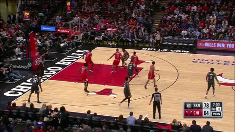 2018.04.08 - Chicago Bulls 96-124 Brooklyn Nets (NBA)