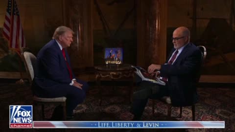 Levin interview of President Trump night 2 part 1